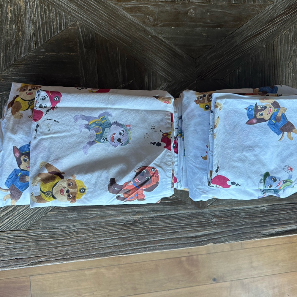 Paw Patrol Pottery Barn Sheets 2 Twin Sets